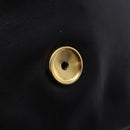 CHANEL COCO Mark Chain Waist bag Lamb Skin Black Gold CC Auth bs18653-18