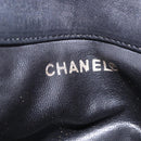 CHANEL COCO Mark Chain Waist bag Lamb Skin Black Gold CC Auth bs18653-19