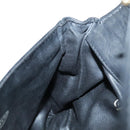 CHANEL COCO Mark Chain Waist bag Lamb Skin Black Gold CC Auth bs18653-20