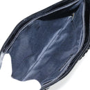 CHANEL Matelasse Chain Shoulder Bag Patent leather Black Silver CC Auth bs18654-17