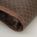 CELINE Macadam Canvas Briefcase PVC Leather Brown Auth bs18695-16