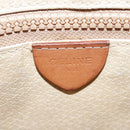 CELINE Macadam Canvas Briefcase PVC Leather Brown Auth bs18695-18