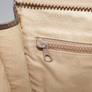 CELINE Macadam Canvas Briefcase PVC Leather Brown Auth bs18695-10