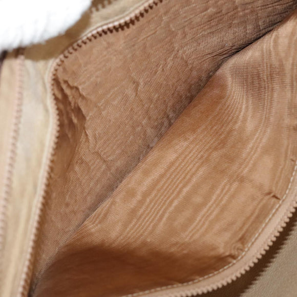 CELINE Macadam Canvas Briefcase PVC Leather Brown Auth bs18695