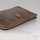 CELINE Macadam Canvas Briefcase PVC Leather Brown Auth bs18695-5
