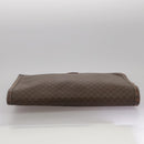 CELINE Macadam Canvas Briefcase PVC Leather Brown Auth bs18695-6