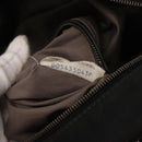 BOTTEGA VENETA INTRECCIATO Clutch Bag Leather Silver Black Auth bs18698-12