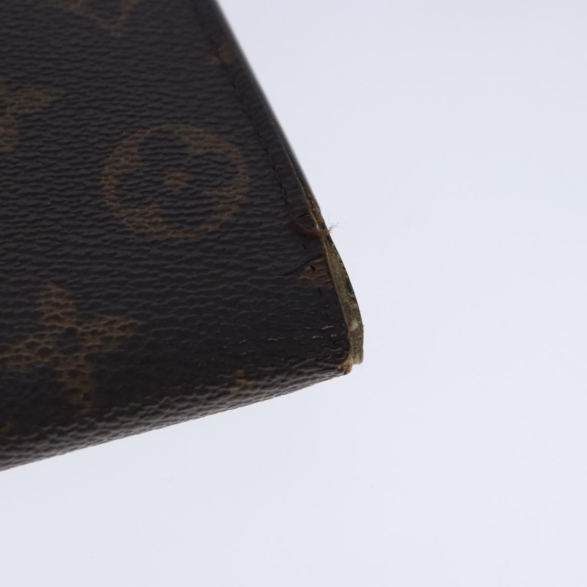 LOUIS VUITTON Monogram Portefeuille International Wallet M61217 LV Auth bs18701