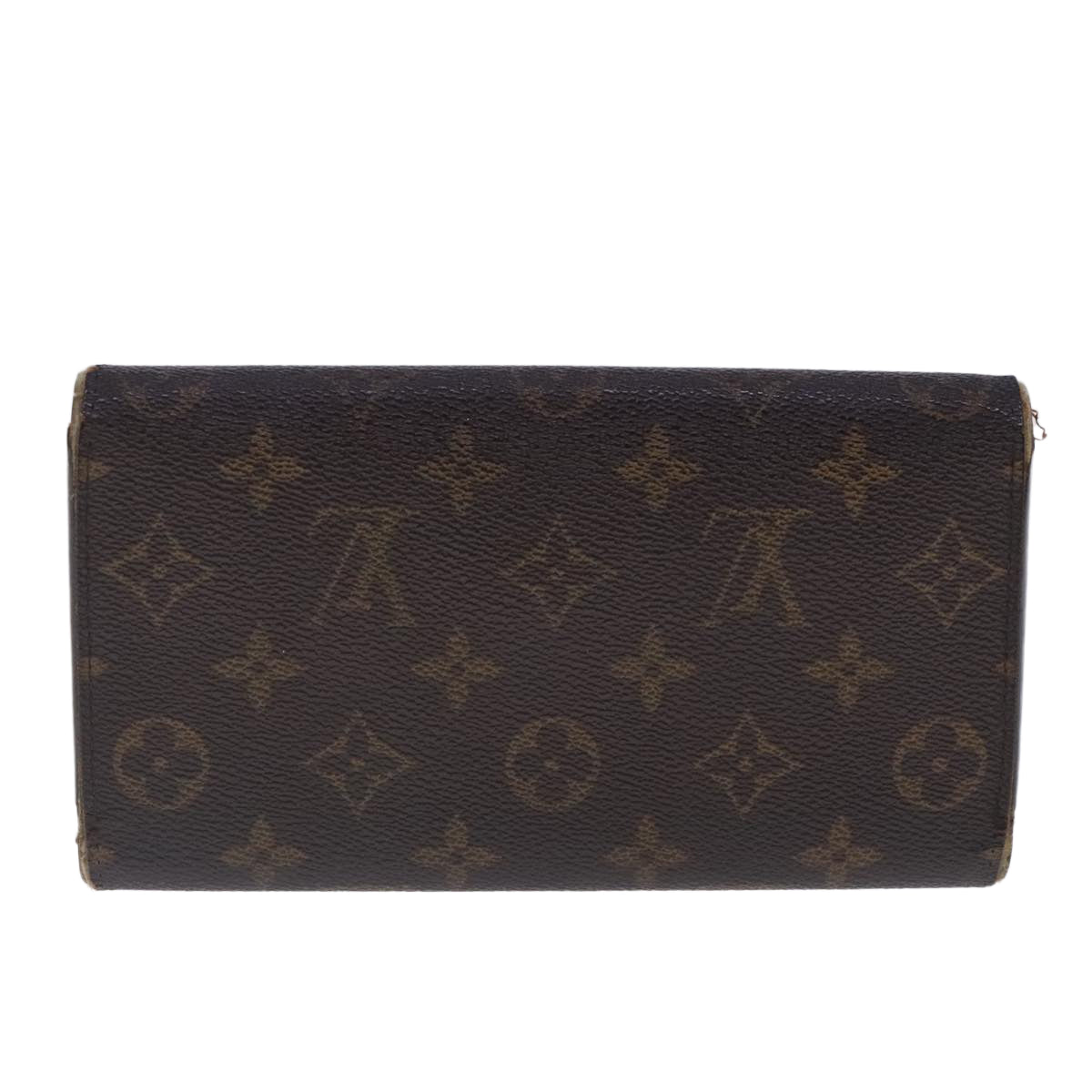 LOUIS VUITTON Monogram Portefeuille International Wallet M61217 LV Auth bs18701 - 0