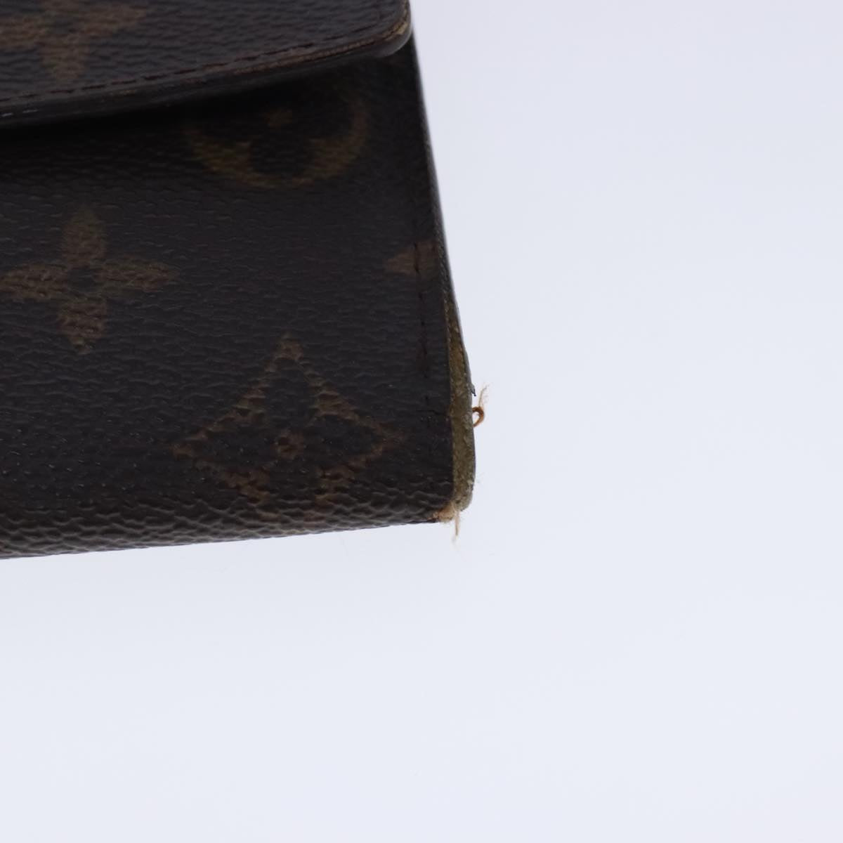 LOUIS VUITTON Monogram Portefeuille International Wallet M61217 LV Auth bs18701