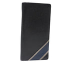 LOUIS VUITTON Taiga Brazza Portefeuille Long Wallet Ardoise M64012 Auth bs18707-1