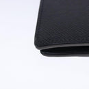 LOUIS VUITTON Taiga Brazza Portefeuille Long Wallet Ardoise M64012 Auth bs18707-15