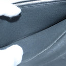 LOUIS VUITTON Taiga Brazza Portefeuille Long Wallet Ardoise M64012 Auth bs18707-20