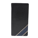 LOUIS VUITTON Taiga Brazza Portefeuille Long Wallet Ardoise M64012 Auth bs18707-13