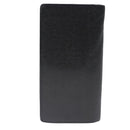 LOUIS VUITTON Taiga Brazza Portefeuille Long Wallet Ardoise M64012 Auth bs18707-2