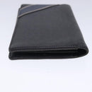 LOUIS VUITTON Taiga Brazza Portefeuille Long Wallet Ardoise M64012 Auth bs18707-5