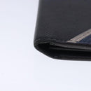 LOUIS VUITTON Taiga Brazza Portefeuille Long Wallet Ardoise M64012 Auth bs18707-7