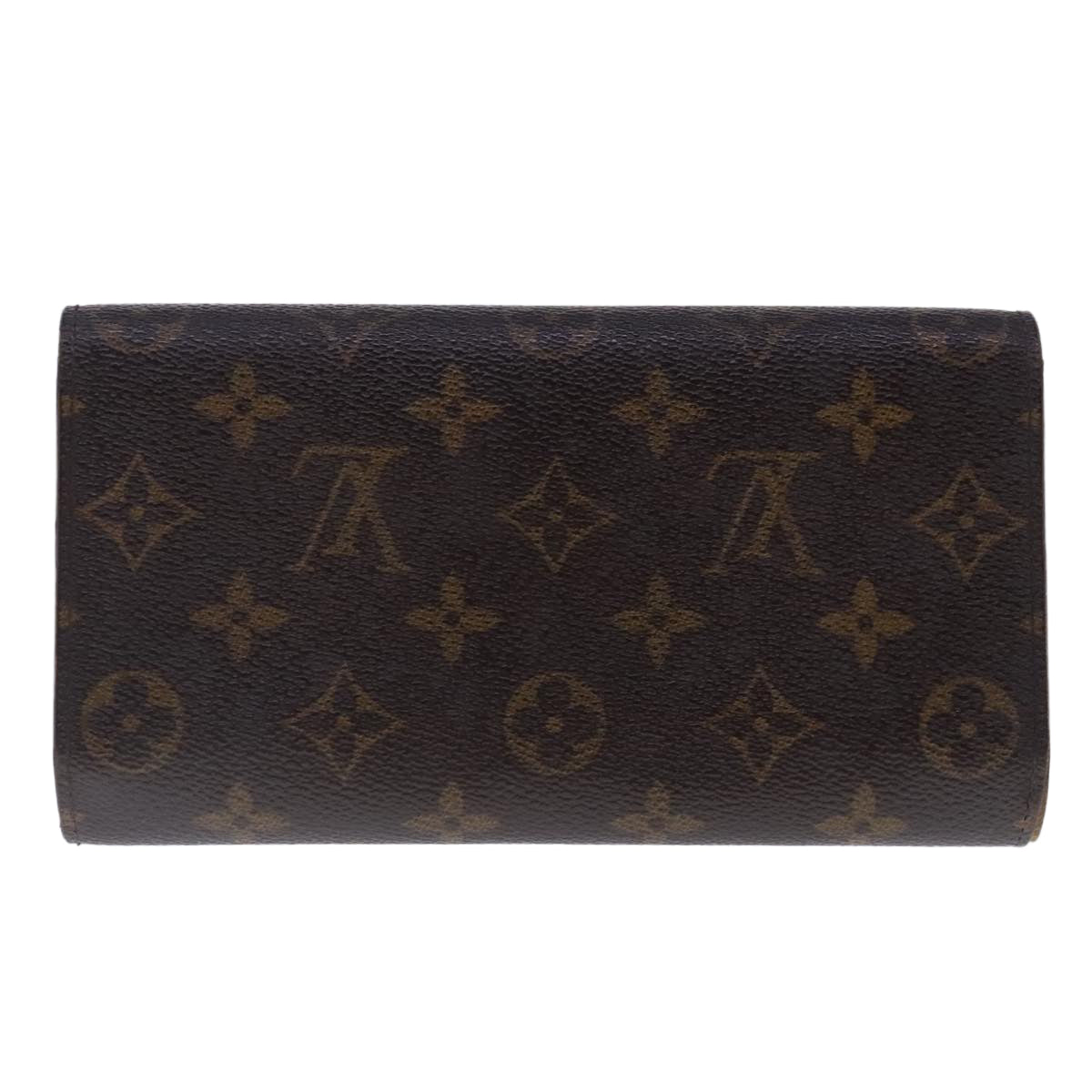 LOUIS VUITTON Monogram Portefeuille International Wallet M61217 LV Auth bs18708 - 0