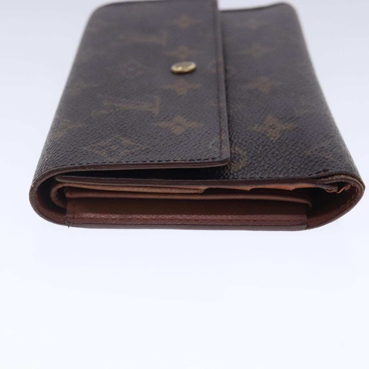 LOUIS VUITTON Monogram Portefeuille International Wallet M61217 LV Auth bs18708