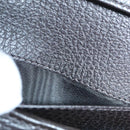 GUCCI Long Wallet Leather Black Silver 231837 Auth bs18713-12