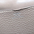 HERMES Dogon Long Long Wallet Leather Brown Auth bs18715-11