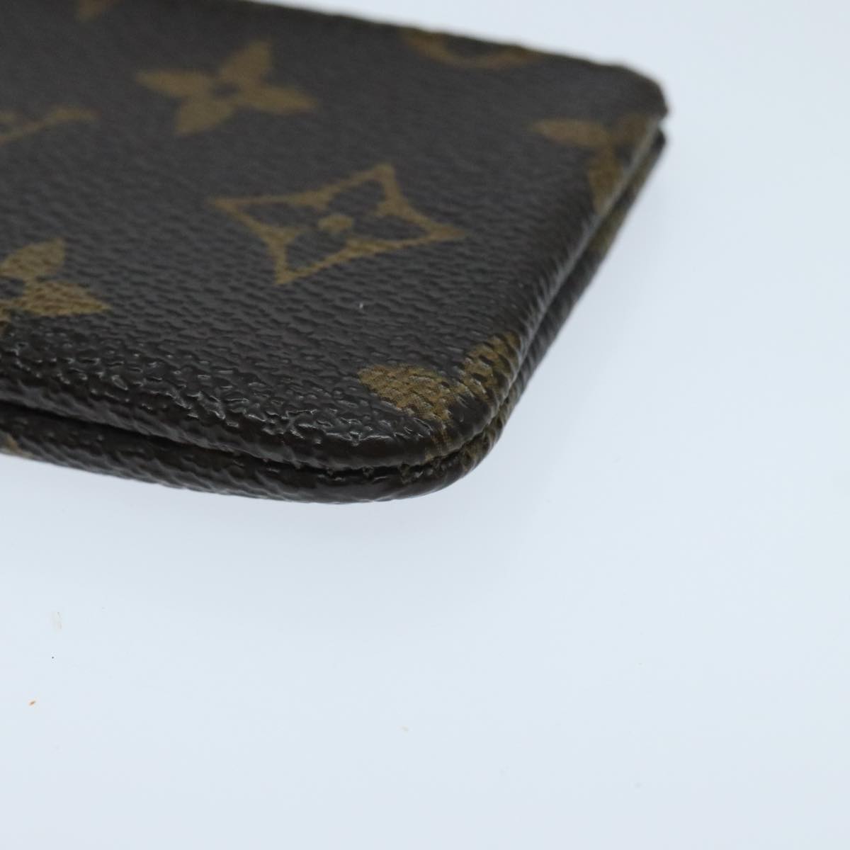 LOUIS VUITTON Monogram Pochette Cles Coin Purse M62650 LV Auth bs18717