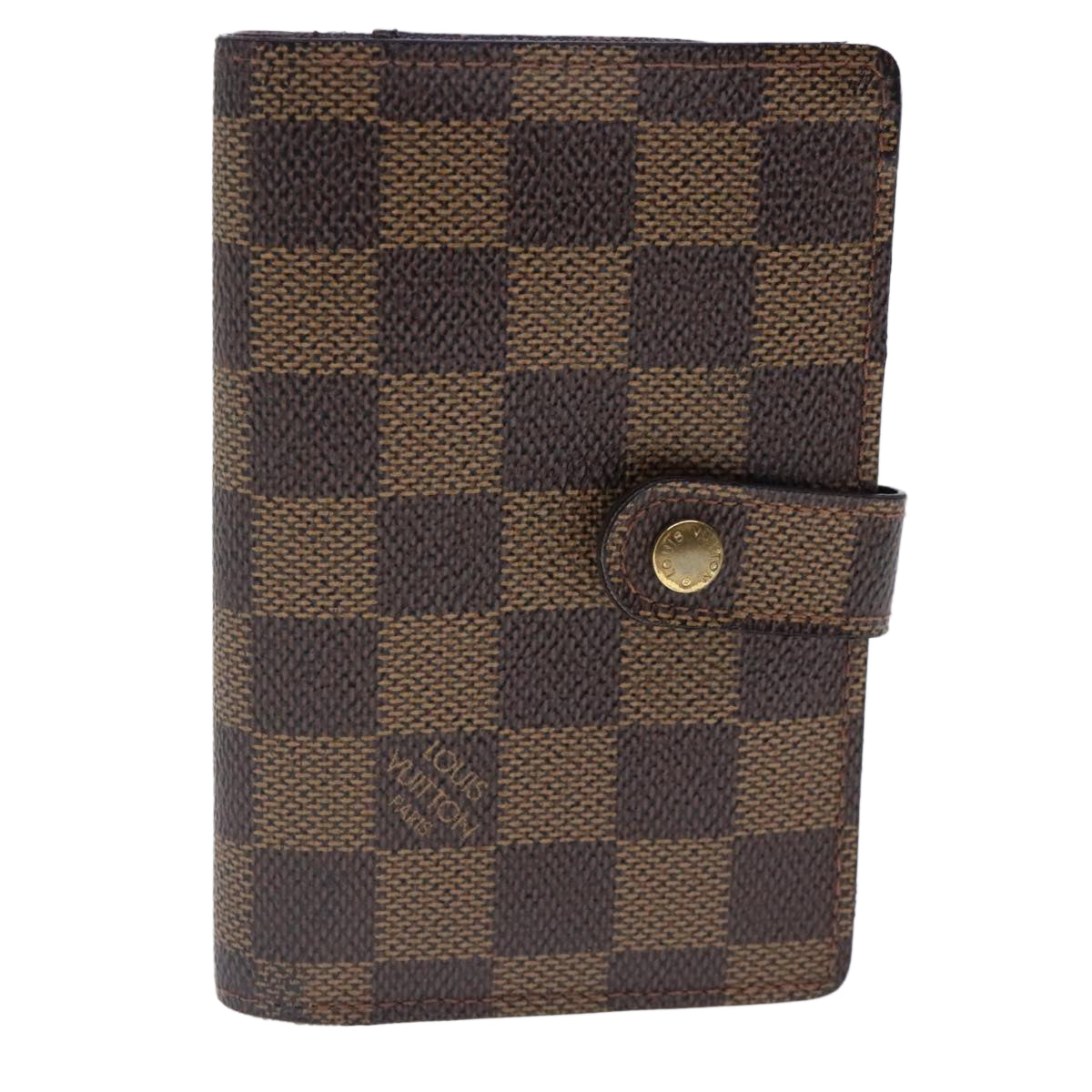 LOUIS VUITTON Damier Ebene Portefeuille Viennois Wallet N61674 LV Auth bs18718