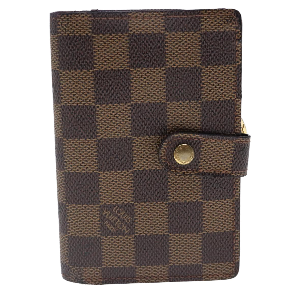 LOUIS VUITTON Damier Ebene Portefeuille Viennois Wallet N61674 LV Auth bs18718