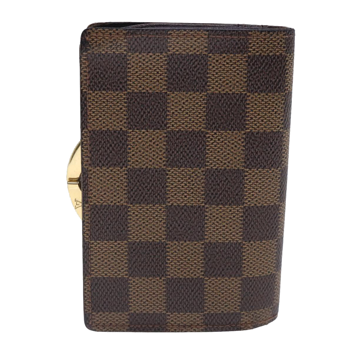 LOUIS VUITTON Damier Ebene Portefeuille Viennois Wallet N61674 LV Auth bs18718 - 0