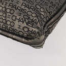 CHANEL Unlimited Tote Bag Nylon Silver CC Auth bs18754-15