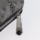 CHANEL Unlimited Tote Bag Nylon Silver CC Auth bs18754-14