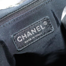 CHANEL Unlimited Tote Bag Nylon Silver CC Auth bs18754-18