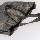 CHANEL Unlimited Tote Bag Nylon Silver CC Auth bs18754-6