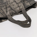 CHANEL Unlimited Tote Bag Nylon Silver CC Auth bs18754-7