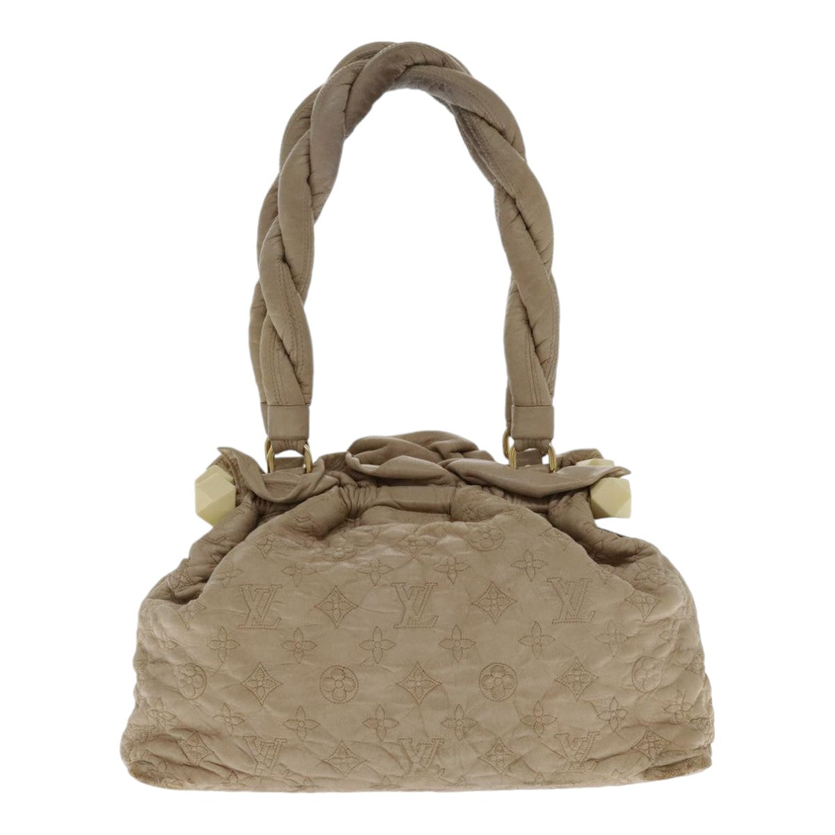 LOUIS VUITTON Monogram Orump Stratus PM Shoulder Bag Beige M95419 Auth bs18758 - 0