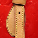 LOUIS VUITTON Monogram Vernis Bucket PM Shoulder Bag SPO Red LV Auth bs18759V-9