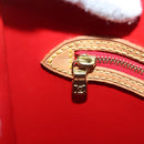 LOUIS VUITTON Monogram Vernis Bucket PM Shoulder Bag SPO Red LV Auth bs18759V-21