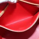 LOUIS VUITTON Monogram Vernis Bucket PM Shoulder Bag SPO Red LV Auth bs18759V-22