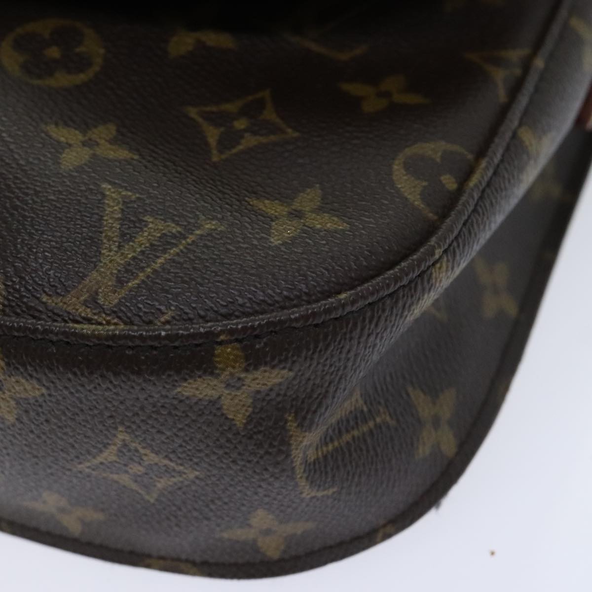 LOUIS VUITTON Monogram Saint Cloud GM Shoulder Bag M51242 LV Auth bs18760