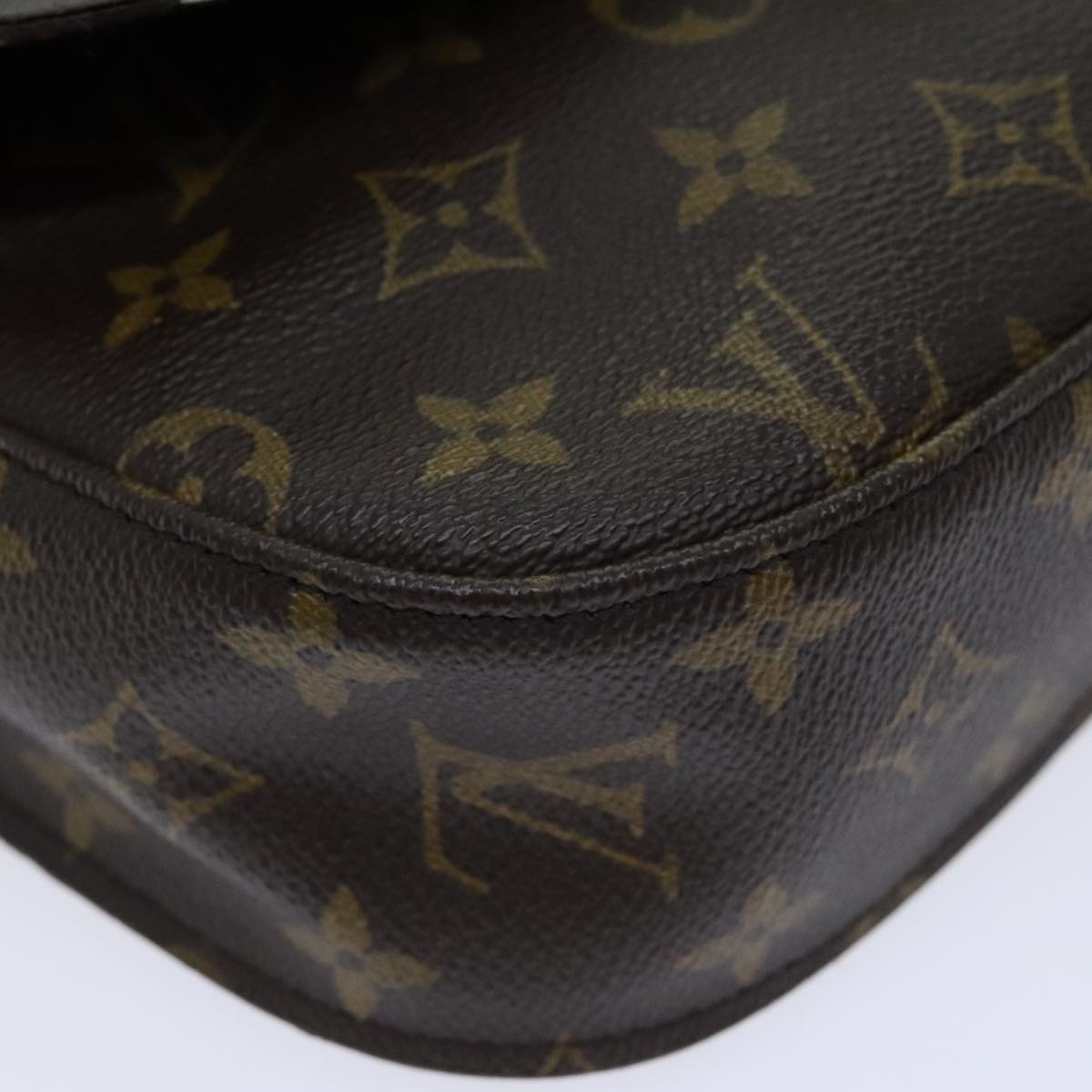 LOUIS VUITTON Monogram Saint Cloud GM Shoulder Bag M51242 LV Auth bs18760