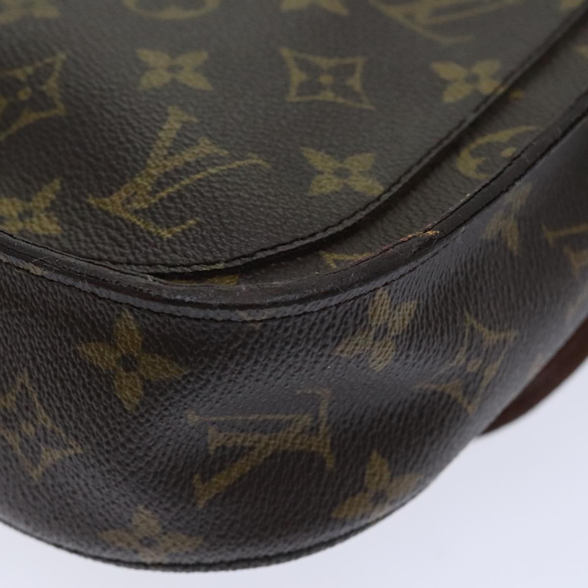 LOUIS VUITTON Monogram Saint Cloud GM Shoulder Bag M51242 LV Auth bs18760