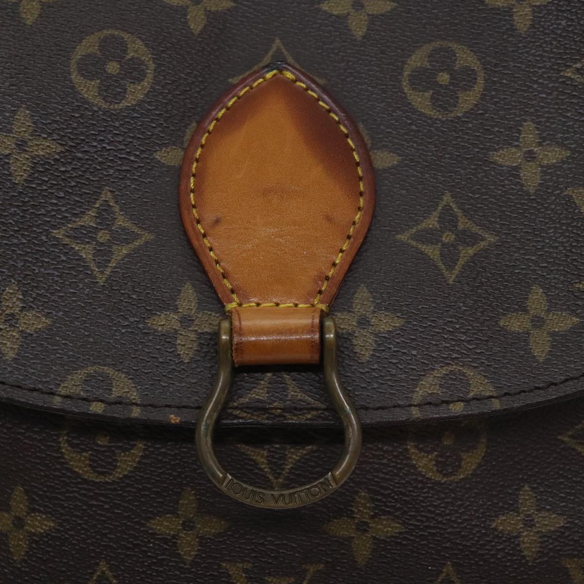 LOUIS VUITTON Monogram Saint Cloud GM Shoulder Bag M51242 LV Auth bs18760