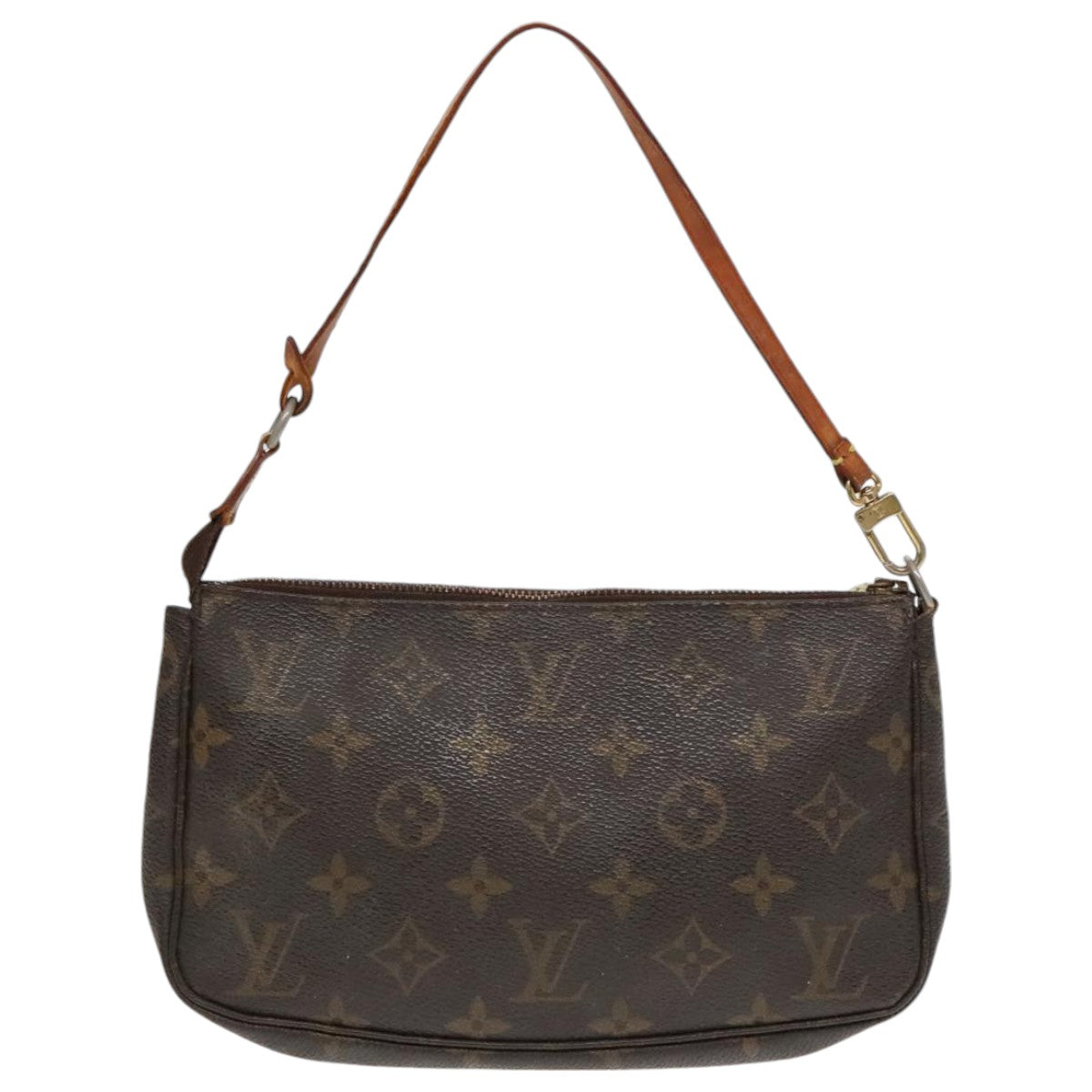 LOUIS VUITTON Monogram Pochette Accessoires Pouch M51980 LV Auth bs18775 - 0