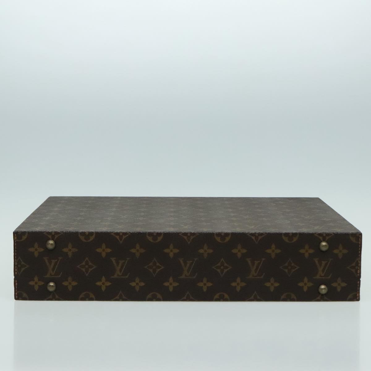 LOUIS VUITTON Monogram President Briefcase LV Auth bs18777