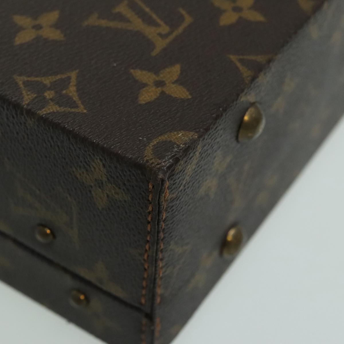 LOUIS VUITTON Monogram President Briefcase LV Auth bs18777