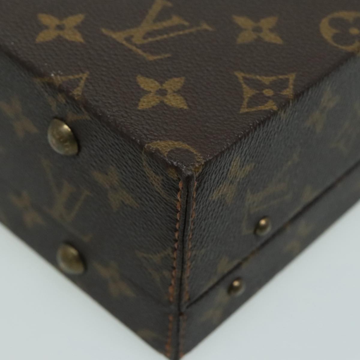 LOUIS VUITTON Monogram President Briefcase LV Auth bs18777