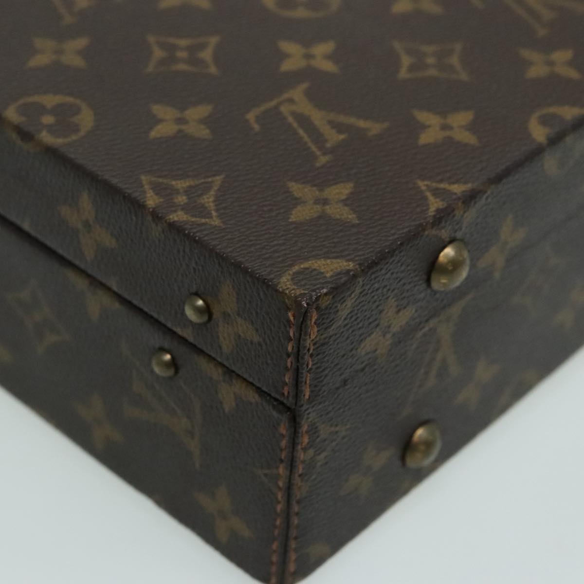 LOUIS VUITTON Monogram President Briefcase LV Auth bs18777