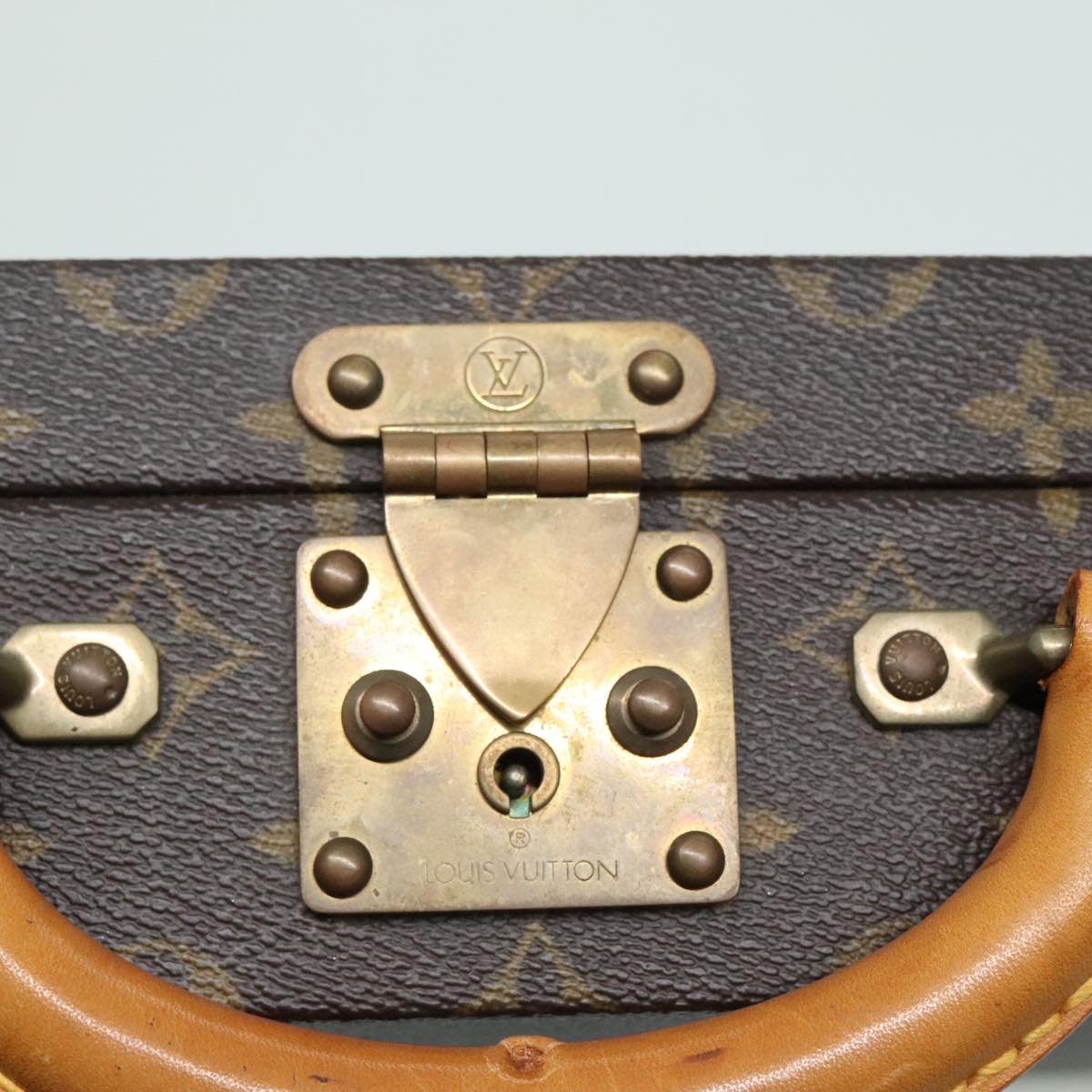 LOUIS VUITTON Monogram President Briefcase LV Auth bs18777