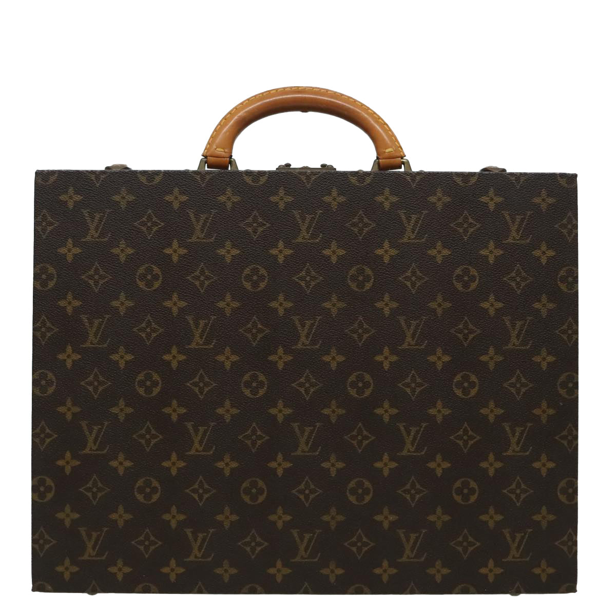 LOUIS VUITTON Monogram President Briefcase LV Auth bs18777