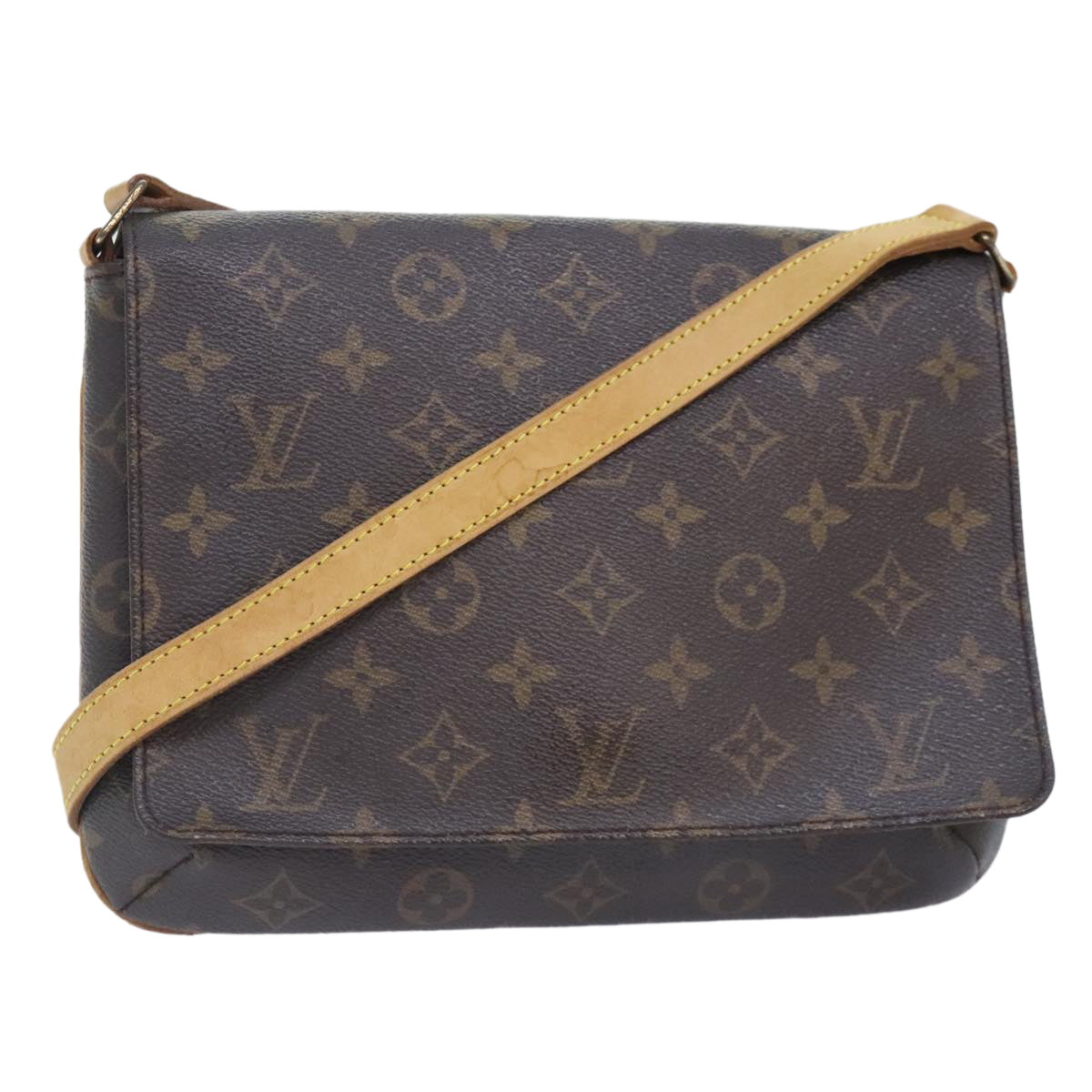 LOUIS VUITTON Monogram Musette Tango Long Shoulder Bag M51388 LV Auth bs18783